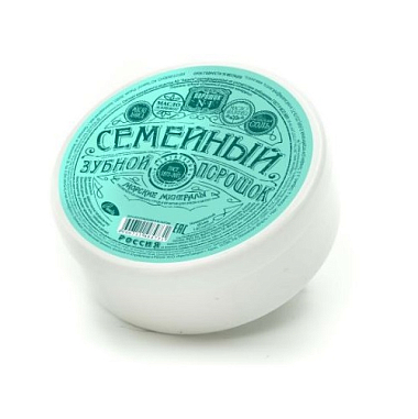 Купить Зубной порошок Семейный 140 мл с морскими минералами