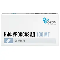 Купить: Нифуроксазид 100 мг 30 шт капсулы