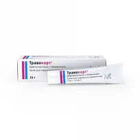 Купить: Травокорт 15 г крем для наружного применения