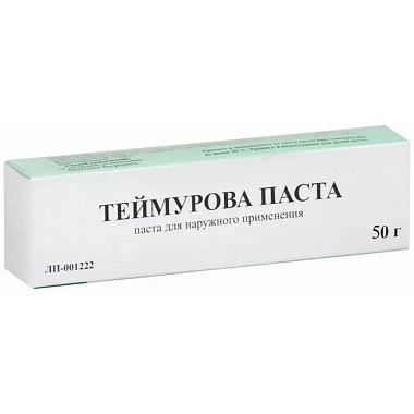 Купить Теймурова 30 г паста для наружного применения туба