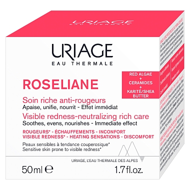 Купить Uriage Roseliane 50 мл крем против покраснений насыщенный