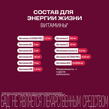 Купить Витрум Виталити 50+ 30 шт таблетки покрытые оболочкой