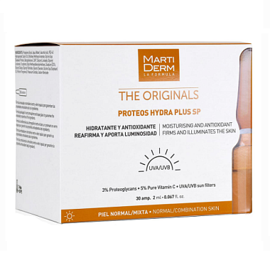 Купить MartiDerm The Originals Proteos Hydra Plus SP 2 мл 30 шт ампулы