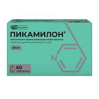 Купить: Пикамилон 20 мг 60 шт таблетки