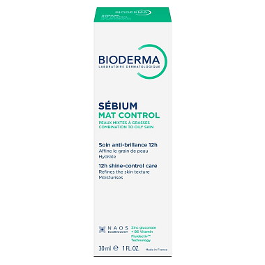 Купить Bioderma Sebium Mat Control 30 мл средство матирующее
