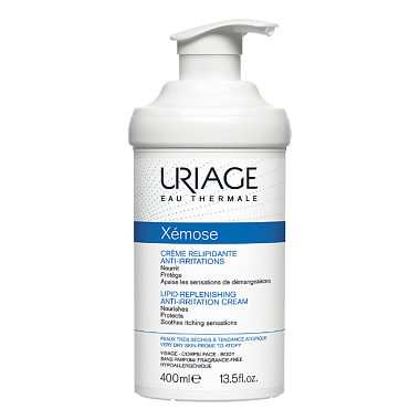 Купить Uriage Xemose 400 мл крем против раздражений кожи липидовосстанавливающий