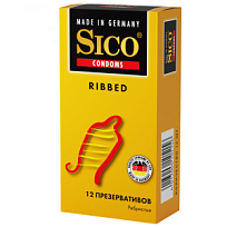 Купить: Sico Ribbed 12 шт презервативы ребристые