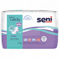 Купить: Seni Lady Extra 15 шт  прокладки урологические 4 капли