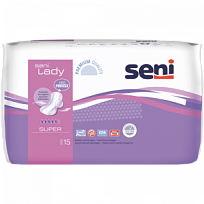 Купить: Seni Lady Super 15 шт прокладки урологические 5 капель