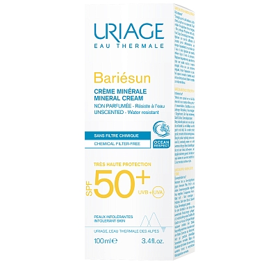 Купить Uriage Bariesun SPF 50+ 100 мл крем минеральный