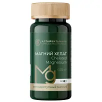 Купить: Алтайвитамины Магний Хелат 60 шт капсулы