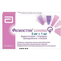 Купить: Фемостон Конти 1/5 84 шт таблетки покрытые пленочной оболочкой