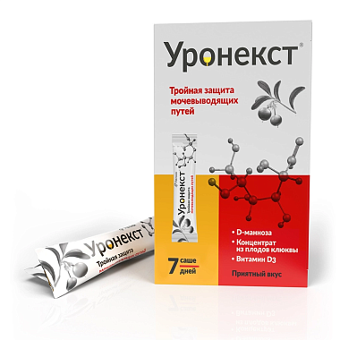Купить Уронекст 7 шт порошок для приготовления суспензии для приема внутрь саше