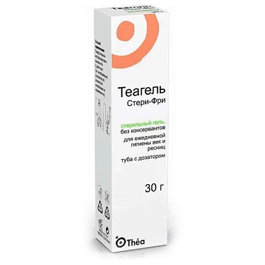 Купить Теагель Стери-Фри 30 г гель для ежедневной гигиены век и ресниц стерильный