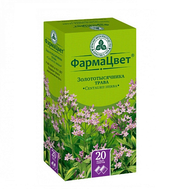 Купить Золототысячник трава 1,5 г 20 шт фильтр-пакеты