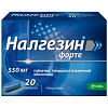 Купить Налгезин Форте 550 мг 20 шт таблетки покрытые пленочной оболочкой