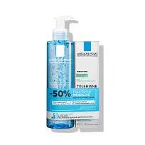 Купить: La Roche-Posay набор Toleriane Rosaliac AR уход корректирующий против покраснений 40 мл + Toleriane гель для лица и век мицеллярный 195 мл
