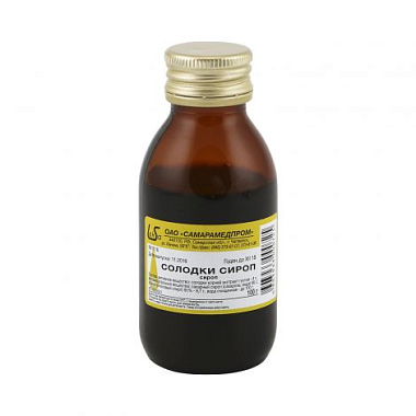 Купить Солодка Корень 100 мл сироп