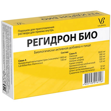 Купить Регидрон Био 6,4 г 5 шт порошок для приготовления раствора для приема внутрь
