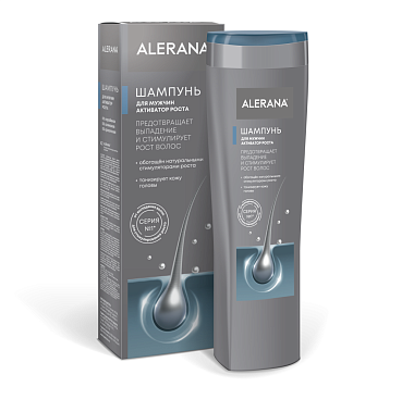 Купить Alerana 250 мл шампунь для мужчин активатор роста